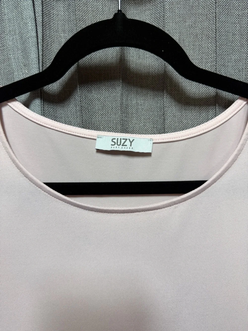 Suzy Women's Light Pink Ruffle Sleeve Top - Picture 4 of 5